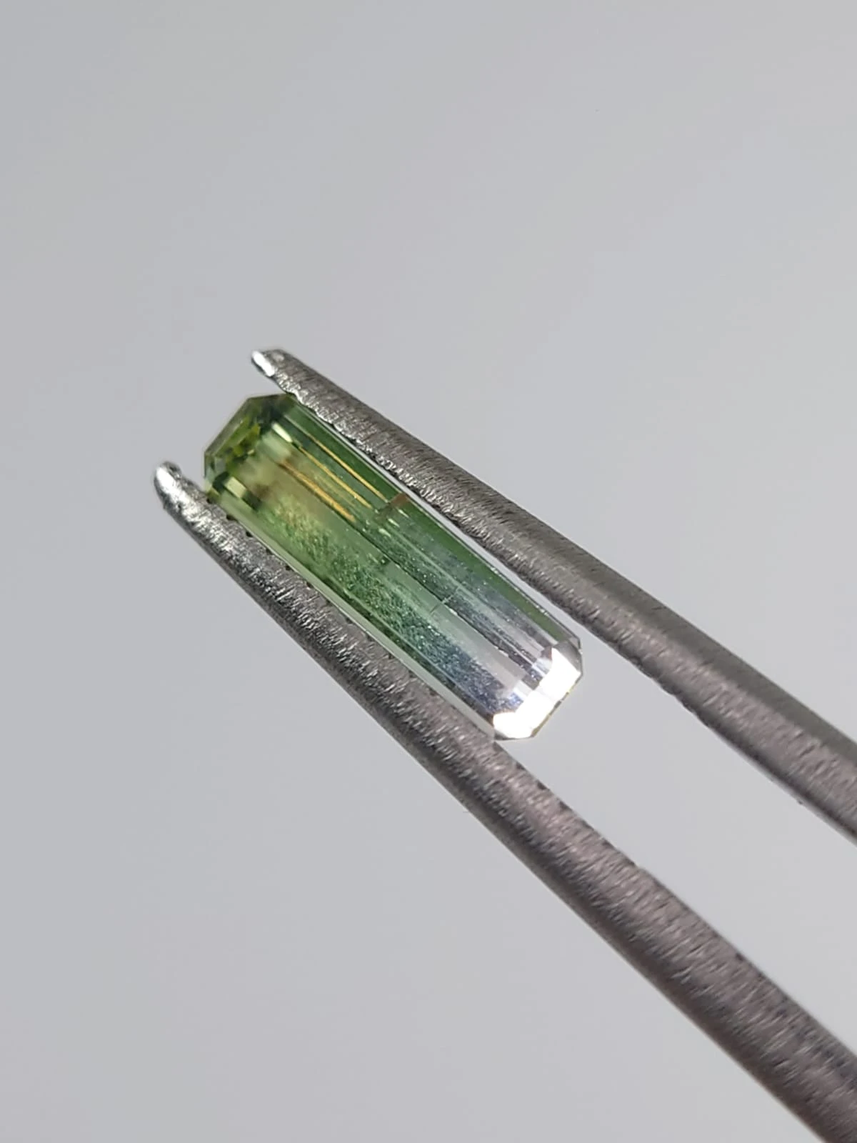 0.52ct Natural Bicolor Greenish Pink Tourmaline From Afghanistan — view 2